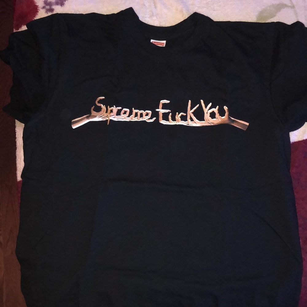Supreme Fuck you tee